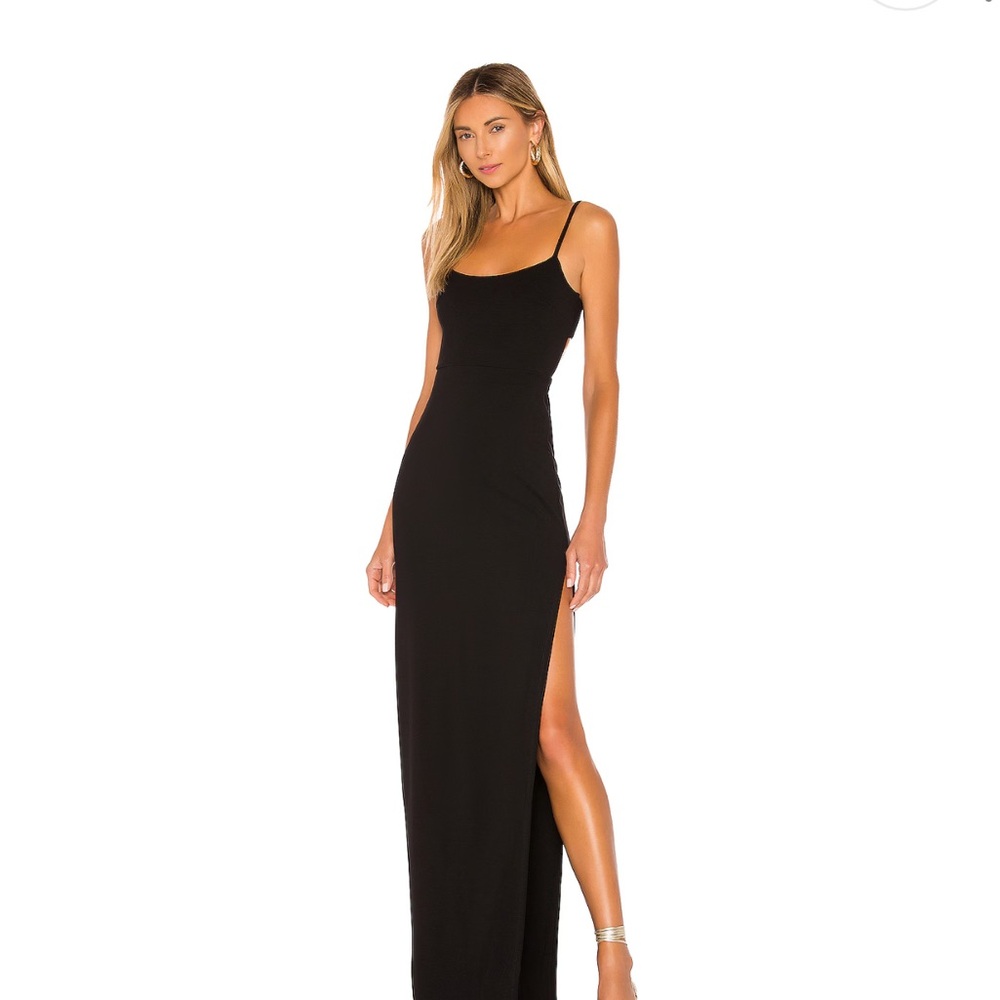 Lovers + Friends Black Maxi Dress